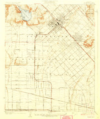Pacoima 1927 topographic map thumbnail