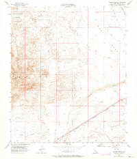 Painted Gorge 1957 topographic map thumbnail