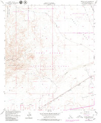 Painted Gorge 1957 topographic map thumbnail