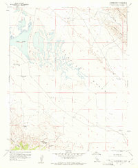 Painted Rock 1959 topographic map thumbnail