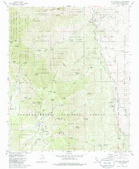 Palm View Peak 1981 topographic map thumbnail