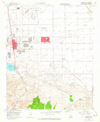 Palmdale 1958 topographic map thumbnail