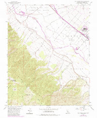 Palo Escrito Peak 1956 topographic map thumbnail
