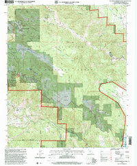 Palomar Observatory 1997 topographic map thumbnail
