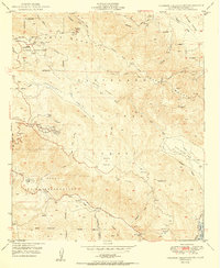 Palomar Observatory 1950 topographic map preview