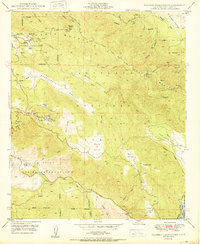 Palomar Observatory 1950 topographic map thumbnail