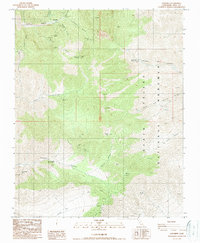 Panamint 1988 topographic map thumbnail