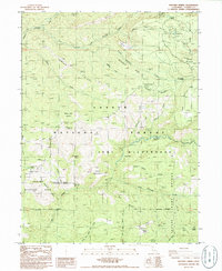 Panther Spring 1986 topographic map thumbnail