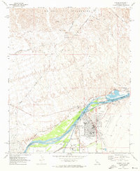 Parker 1970 topographic map thumbnail