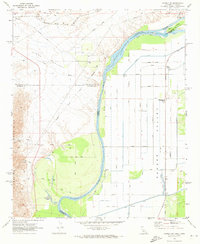 Parker SW 1970 topographic map thumbnail