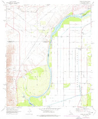 Parker SW 1970 topographic map preview