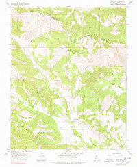 Parkfield 1961 topographic map thumbnail