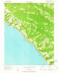 Partington Ridge 1956 topographic map thumbnail