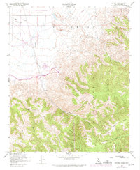 Pastoria Creek 1958 topographic map thumbnail
