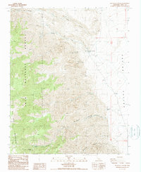 Pat Keyes Canyon 1987 topographic map thumbnail
