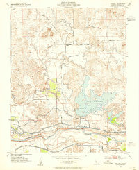 Paulsell 1953 topographic map thumbnail