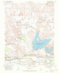 Paulsell 1968 topographic map thumbnail