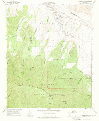 Peak Mountain 1964 topographic map thumbnail