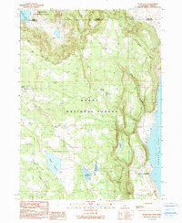 Pease Flat 1990 topographic map thumbnail