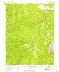 Peddler Hill 1951 topographic map thumbnail