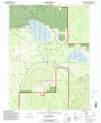 Pegleg Mountain 1995 topographic map thumbnail