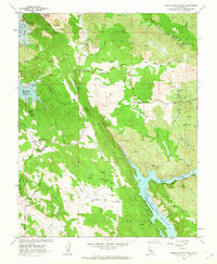 Penon Blanco Peak 1962 topographic map thumbnail
