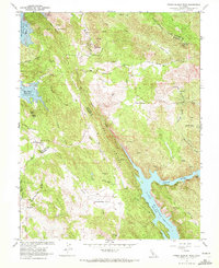 Penon Blanco Peak 1962 topographic map thumbnail