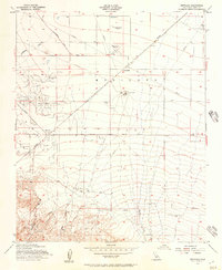 Pentland 1953 topographic map thumbnail