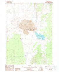 Perez 1988 topographic map thumbnail