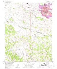 Petaluma 1954 topographic map thumbnail