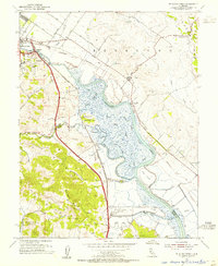Petaluma Creek topographic map thumbnail