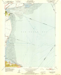 Petaluma Point 1951 topographic map thumbnail