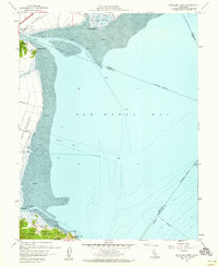 Petaluma Point 1959 topographic map thumbnail