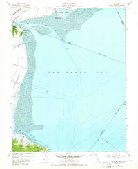 Petaluma Point 1959 topographic map thumbnail