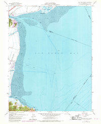 Petaluma Point 1959 topographic map thumbnail