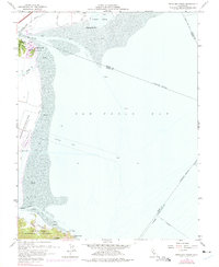 Petaluma Point 1959 topographic map thumbnail