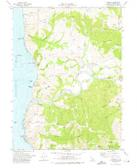 Petrolia 1969 topographic map thumbnail
