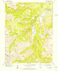 Pickel Meadow 1954 topographic map thumbnail