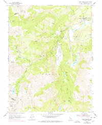 Pickel Meadow 1954 topographic map thumbnail