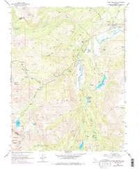 Pickel Meadow 1954 topographic map thumbnail
