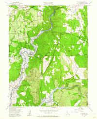 Pilot Hill 1954 topographic map thumbnail
