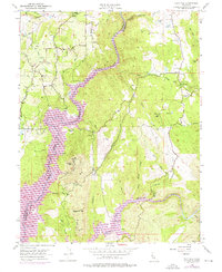 Pilot Hill 1954 topographic map thumbnail