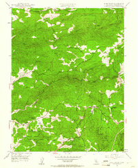 Pine Grove 1948 topographic map thumbnail