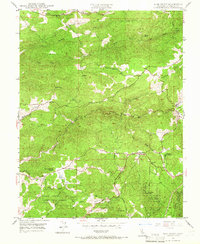 Pine Grove 1948 topographic map thumbnail