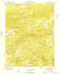 Pine Grove 1949 topographic map thumbnail