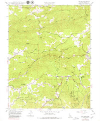 Pine Grove 1948 topographic map thumbnail