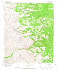 Pine Mountain 1965 topographic map preview