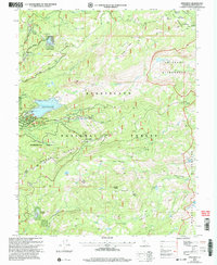 Pinecrest 2001 topographic map thumbnail