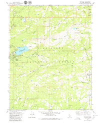 Pinecrest 1979 topographic map preview