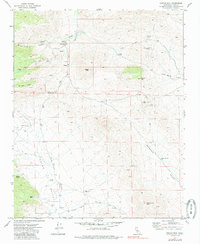 Pinyon Mtn topographic map thumbnail